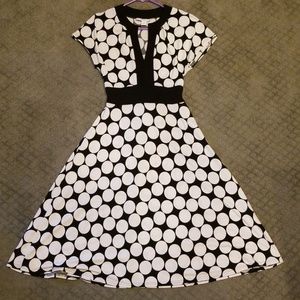 Dress Barn Flare Dress - Size 4